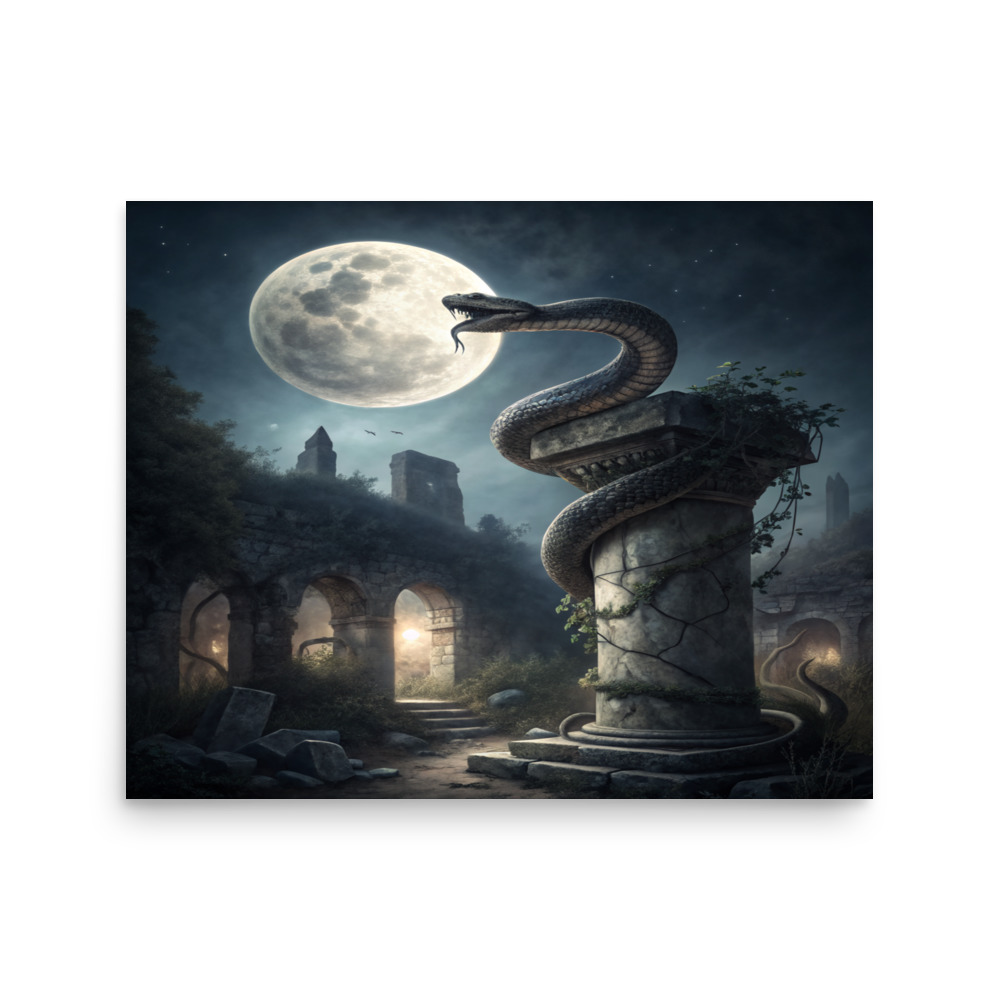 Drift's World Poster · Serpent of the Ruins