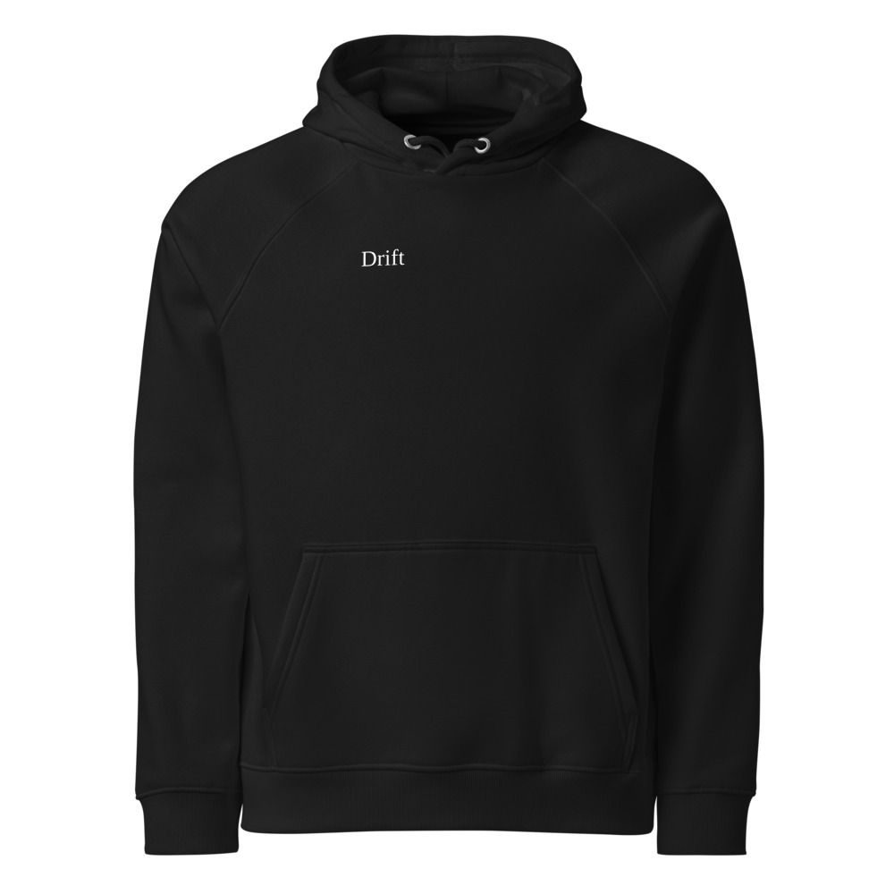 Drift · Black hoodie · Drift left chest (SOL'S 03568)