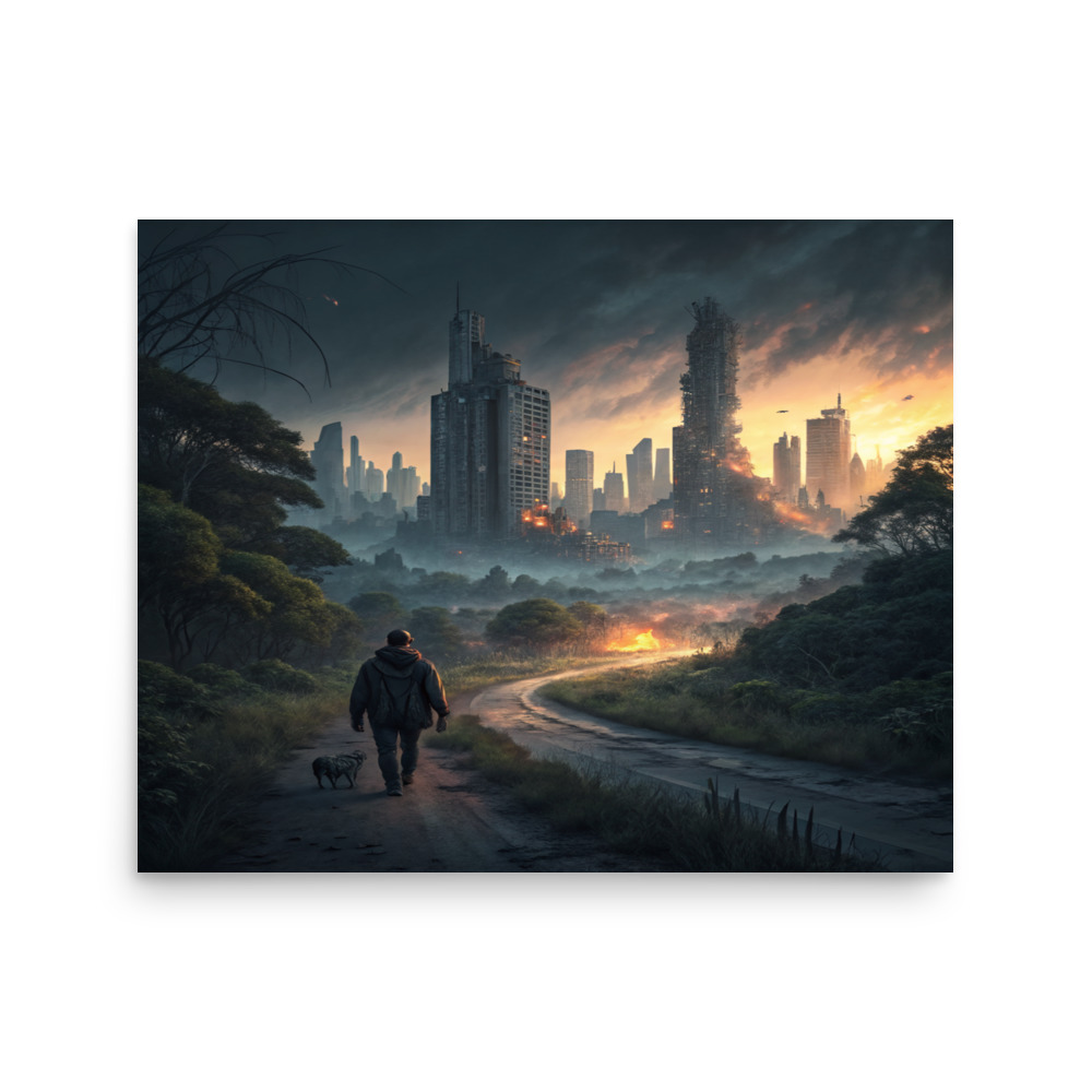 Drift's World Poster: After the City Ruins