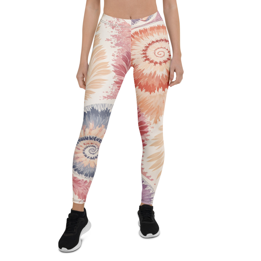 Sunset Tie-Dye — Leggings